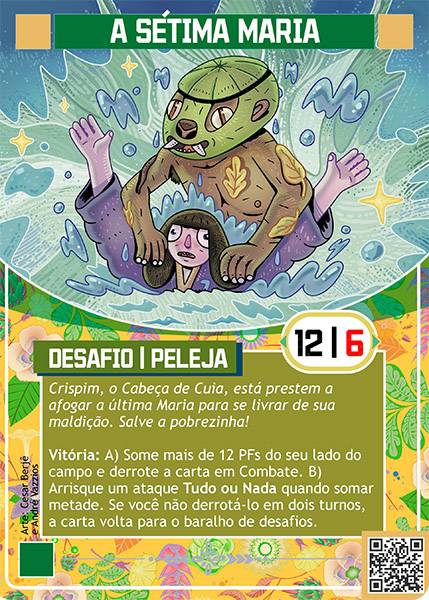 Jogo de cartas com saci e lobisomem-porco entra em financiamento